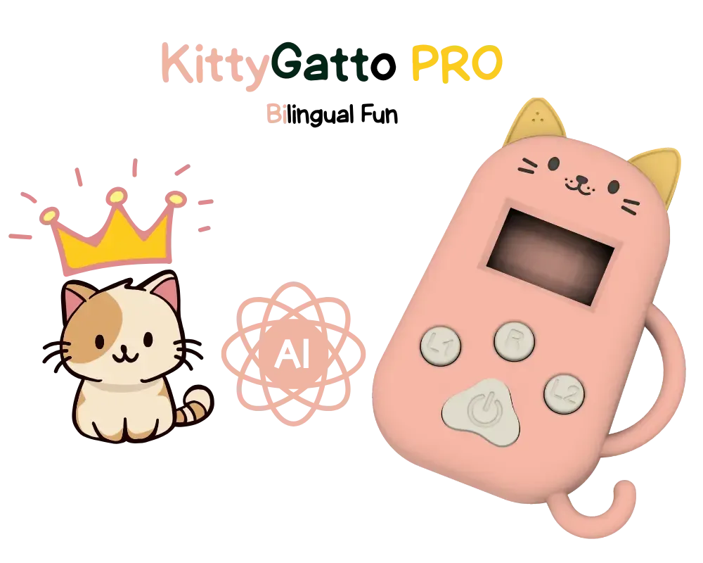 KittyGatto pro features - Bilingual Fun